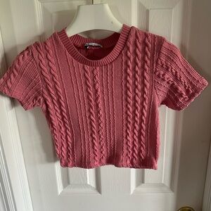 Zara crop top